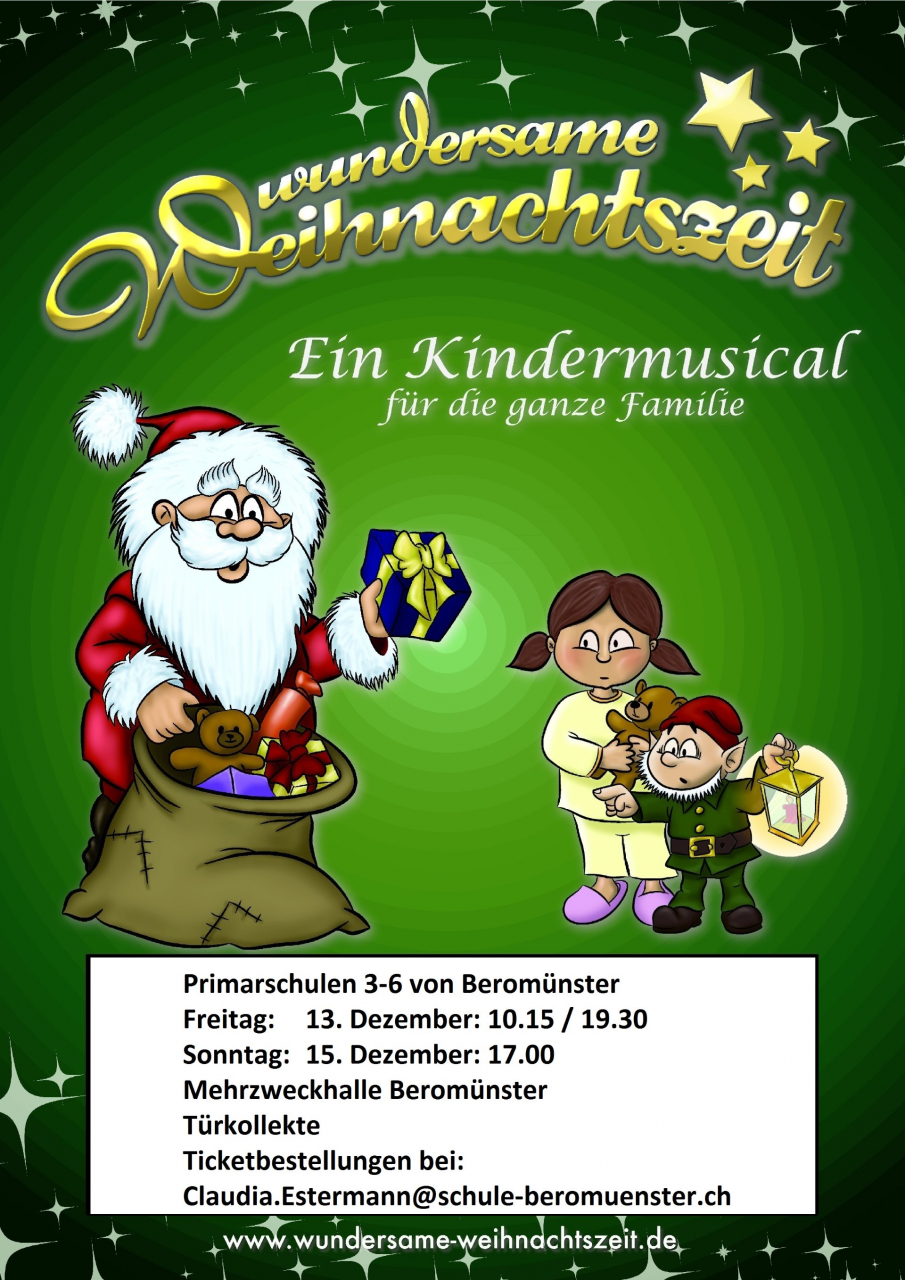 PS 3.-6.: Weihnachtsmusical: Wundersame Weihnachtszeit