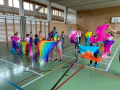 Die Gruppe Ssassa begeisterte die Basis- und Primarstufe von Beromünster