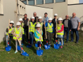 Schule Neudorf: Spatenstich